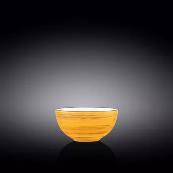 Салатник Spiral, цвет жёлтый, d=10.5 см, 250 мл