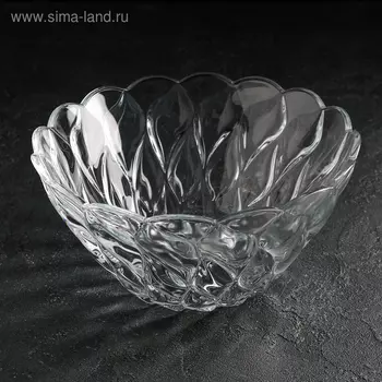 Салатник Florence, d=23.5 см, стекло, прозрачный