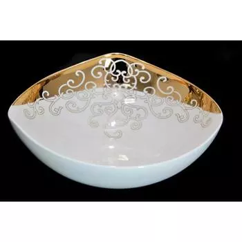 Салатник Lenardi «Золотой орнамент», 27 см