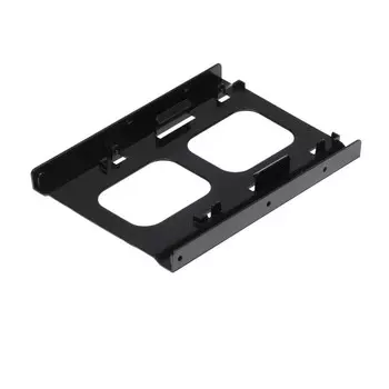 Салазки для HDD 2.5" ExeGate HD-2T3P-NF, пластиковые, для отсека 3.5", чёрные