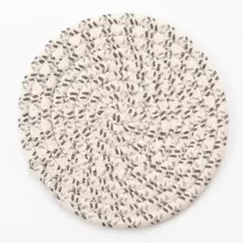 Салфетка декоративная «Доляна», бежевая, 1818 см, 100% хлопок