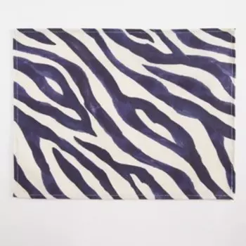 Салфетка декоративная «Зебра», 3040 см,100% п/э