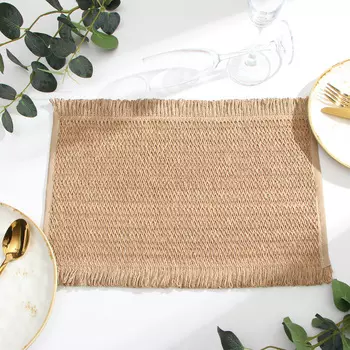 Салфетка Доляна цв.кофейный,30*45 см