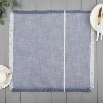 Салфетка «Этель», голубая, 4545 см, 100% хлопок