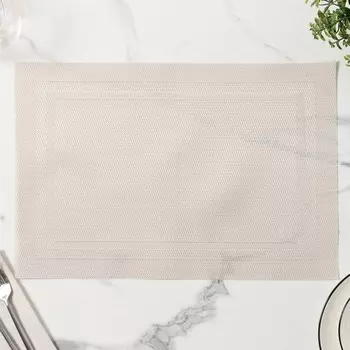 Салфетка сервировочная на стол Доляна «Окно», 4530 см, бежевая