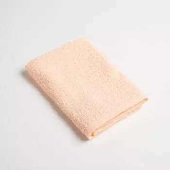 Салфетка махровая универсальная для уборки Экономь и Я, цвет персиковый, 100% хлопок