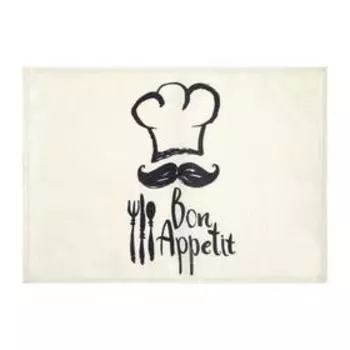 Салфетка на стол Доляна "Bon appetit", 30х45 см, полиэстер 100%