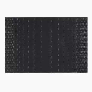 Салфетка на стол «Доляна», чёрная, 4530 см