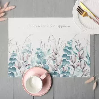 Салфетка на стол «Доляна» Happiness, 4029 см