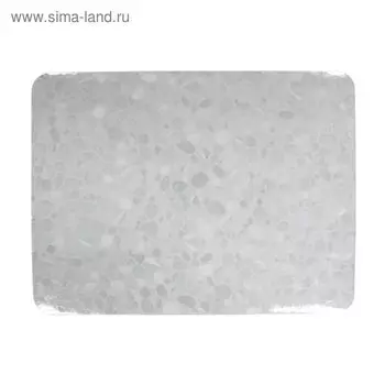 Салфетка на стол «Камушки», транспарент, 30 х 40 см