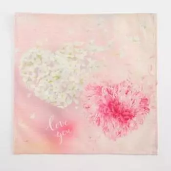 Салфетка на стол Love you 30х30 см