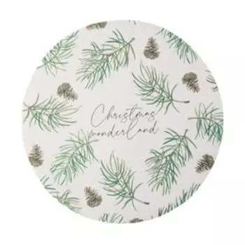 Салфетка на стол "Сhristmas wonderland" 30х30см, 100% п/э, оксфорд 420 г/м2