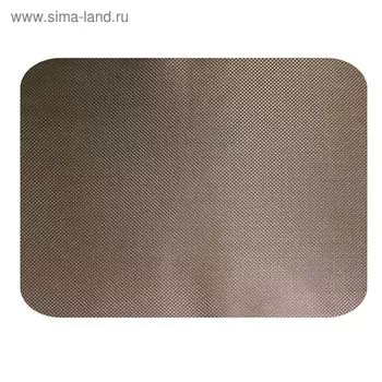 Салфетка на стол «Текстиль», цвет кофе, 30 х 40 см