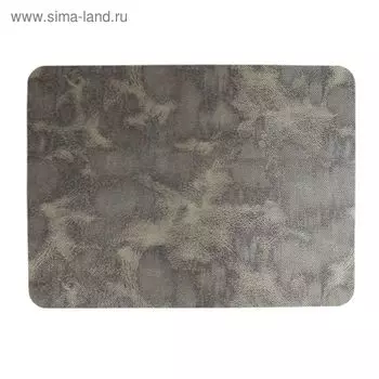 Салфетка на стол «Велюр», цвет сатин, 30 х 40 см