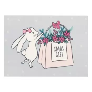 Салфетка на стол "Xmas gift", ПВХ, 40*29 см