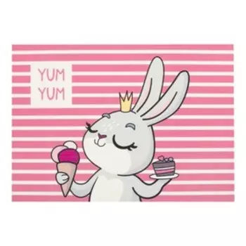 Новогодняя салфетка на стол "Yum yum", ПВХ, 40*29 см