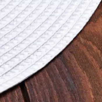 Салфетка сервировочная «Доляна. Классика», белая, d=38 см