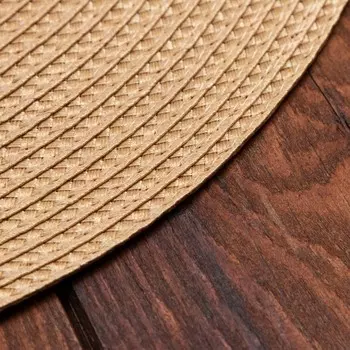 Салфетка сервировочная «Доляна. Классика», золото, d=38 см