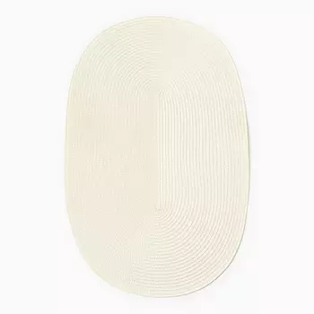 Салфетка сервировочная «Доляна. Овал», цвет молочный, 4530 см
