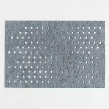 Салфетка сервировочная Доляна «Узоры», 3045 см, цвет cерый