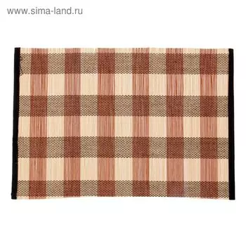 Салфетка сервировочная на стол, 3045 см, бамбук