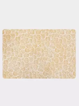 Салфетка сервировочная на стол Доляна «Салют», 4530 см, золотая