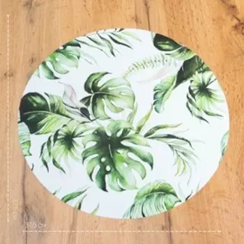 Салфетка сервировочная на стол «Лиана», d=36 см