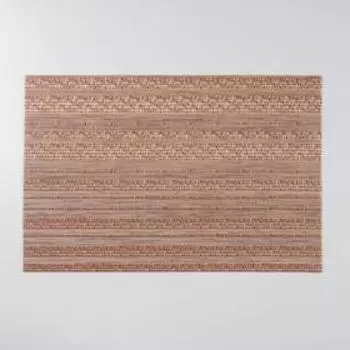 Салфетка сервировочная на стол «Мия», 45×30 см, цвет коричнево-золотой