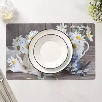 Салфетка сервировочная на стол «Ромашки», 2641 см