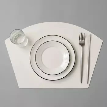 Салфетка сервировочная на стол «Тэм», 3044 см, белая