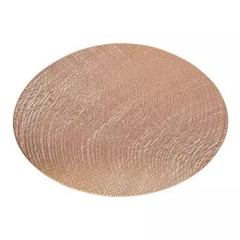 Салфетка сервировочная Regent Linea Desco, d=38 см, цвет бронзовый