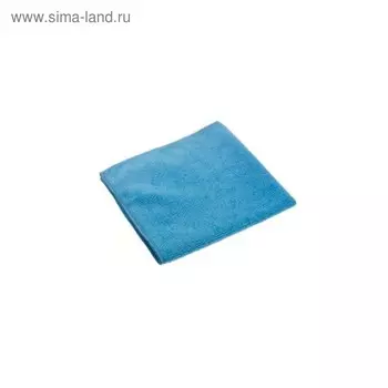 Салфетка Vileda МикроТафф Бэйс для уборки, 36 х 36 см, цвет голубой