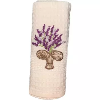 Салфетка вафельная Diva Afrodita Ceylin «Лаванда», размер 45x65 см