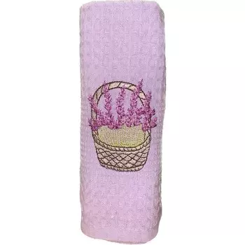 Салфетка вафельная Diva Afrodita Ceylin «Лаванда», размер 45x65 см