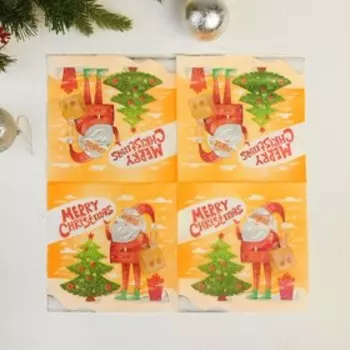 Салфетки бумажные «С Новым Годом», 33х33 см, набор 20 шт.