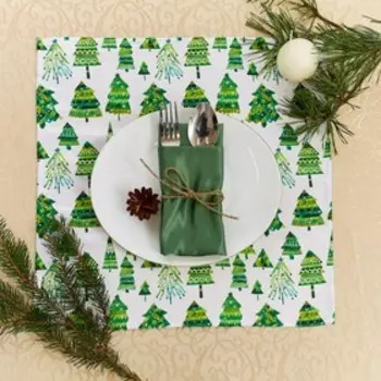 Салфетки «Еловый лес» , размер 40x40 см, 2 шт