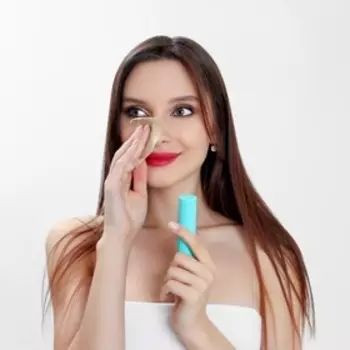 Салфетки матирующие, в рулоне, d = 2,4 9 см, 7 м, цвет зелёный