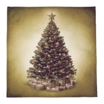 Салфетки «Новогодняя красавица», размер 40x40 см, 2 шт