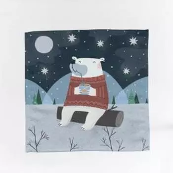 Салфетки, размер 40x40 см, 2 шт.