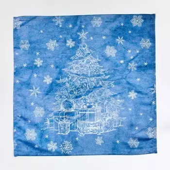 Салфетки «Снежинки» , размер 40x40 см, 2 шт