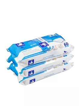 Салфетки влажные для интимной гигиены White Whale №60*3 SET, NEW