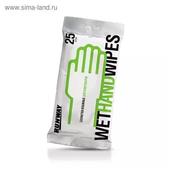 Салфетки влажные для очистки рук RunWay RW640
