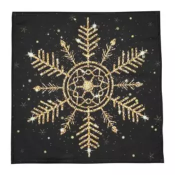 Салфетки «Золотая снежинка», размер 40x40 см, 2 шт