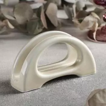 Салфетница «Акварель», цвет бежевый