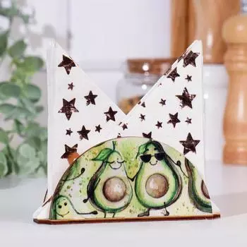 Салфетница «Авокадо», 13.53.16 см