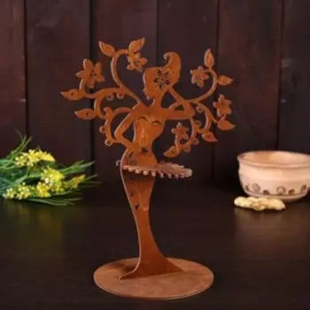 Салфетница «Богиня Природы», темное дерево, 22140,3 см