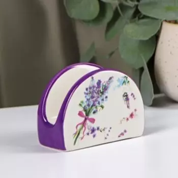 Салфетница Доляна «Лаванда», 9,574,3 см