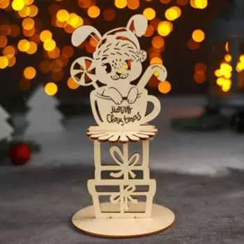 Салфетница Доляна Merry Cristmas, 24×8×8 см