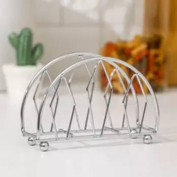 Салфетница Доляна «Ромбы», 13×4×9 см