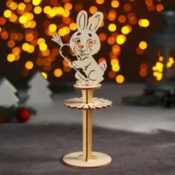 Салфетница Доляна «Скромный зайчик», 24×8×8 см